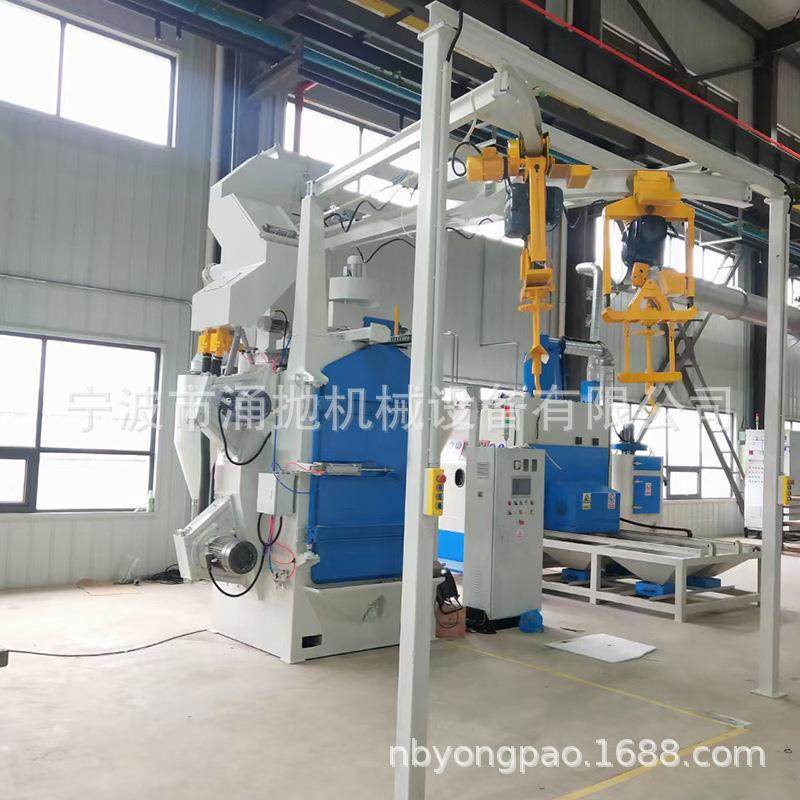 源头工厂Q372双吊钩式环保除尘抛丸机工业抛丸清理设备,淘宝优惠券,粉丝福利购,淘宝优惠卷