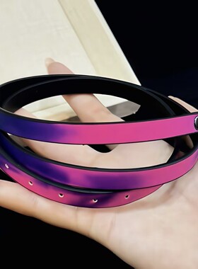 温变项圈女颈带高级感辣妹颈链y2k锁骨链温感变色手环甜酷风颈圈