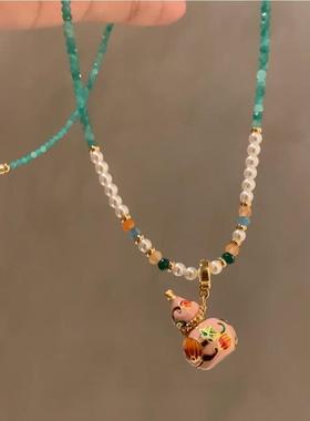 【仙藤灵葫】新中式珐琅四叶草