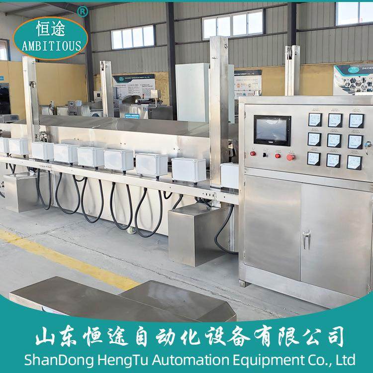 炸凤爪全自动油炸机莲藕圆子鱼丸油炸大型设备蚕蛹高温油炸线机械,淘宝优惠券,粉丝福利购,淘宝优惠卷
