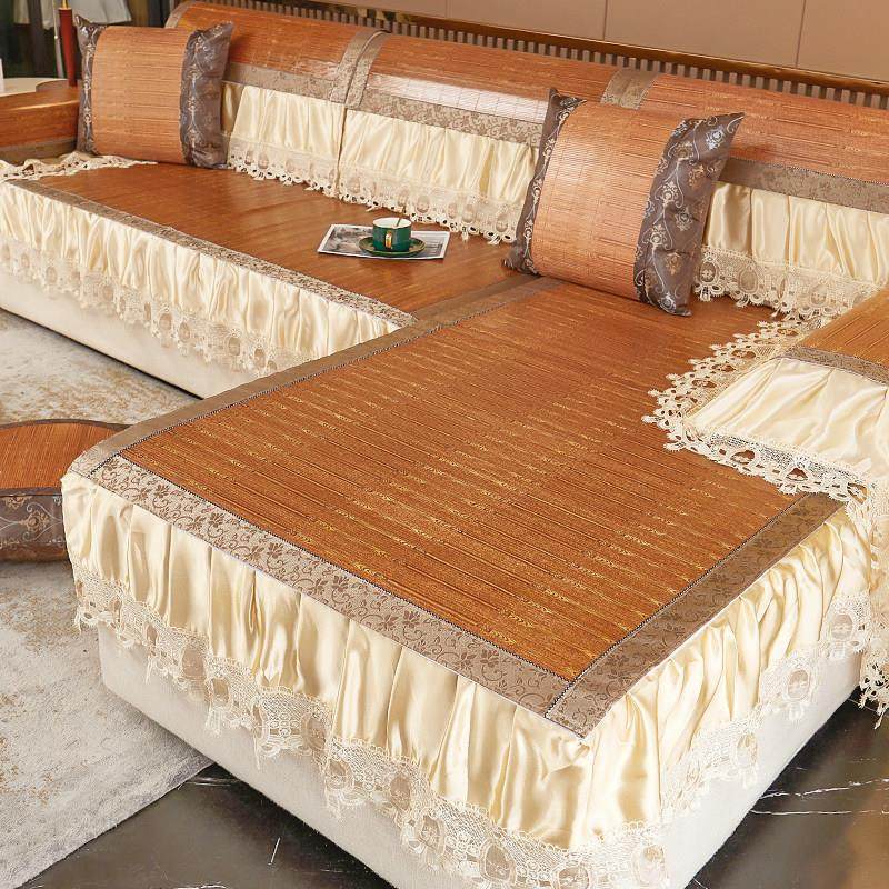 竹席沙发垫凉席夏季沙发垫子凉席凉垫防滑坐垫夏季夏天沙发套罩巾,淘宝优惠券,粉丝福利购,淘宝优惠卷