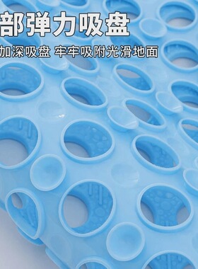 加厚浴室防滑垫淋浴房洗手间厕所隔水地垫老年人洗澡防摔脚垫镂空