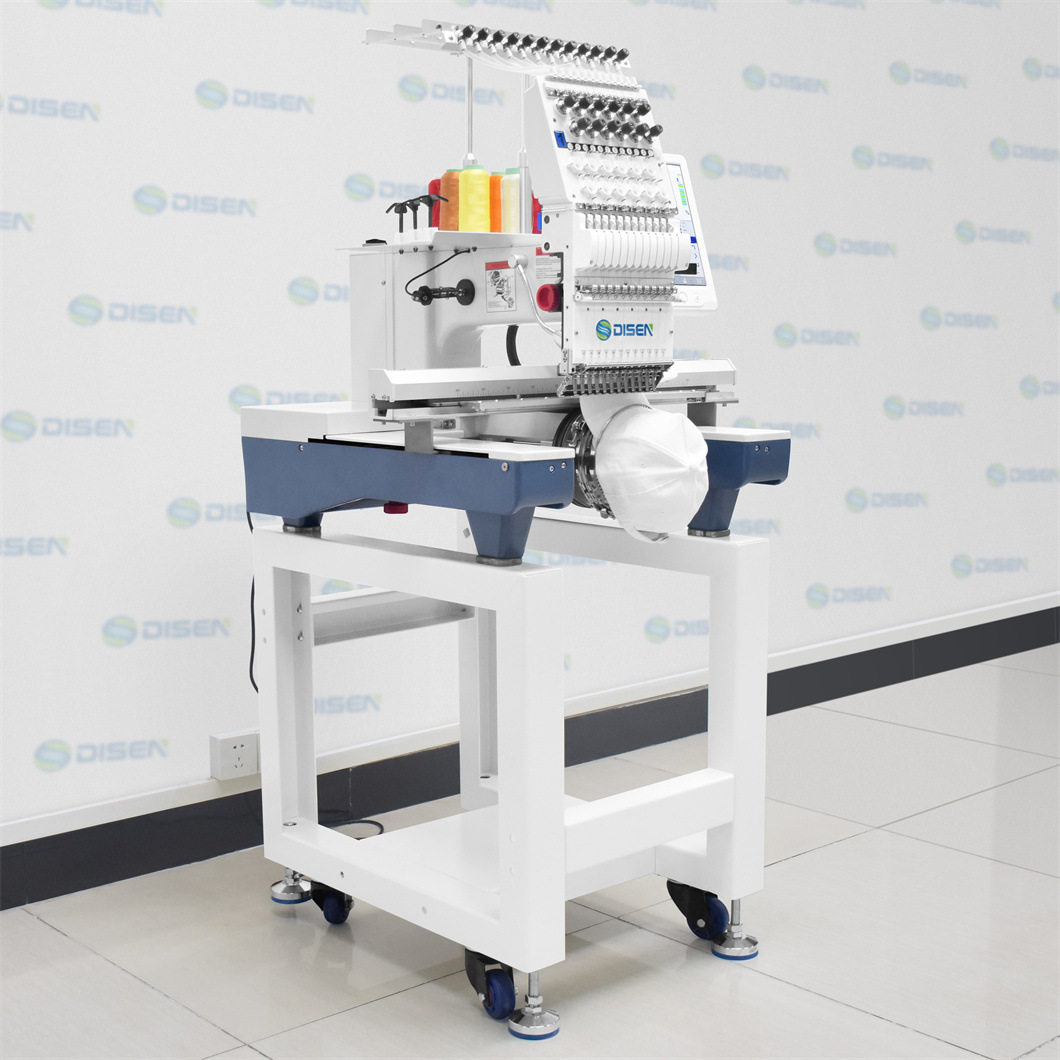 商用单头全自动电脑绣花机帽子成衣绣字机小型家用绣花机logo刺绣,淘宝优惠券,粉丝福利购,淘宝优惠卷