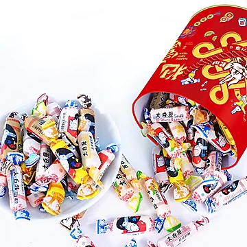 【铁盒装】经典大白兔奶糖礼盒88g[2元优惠券]-寻折猪