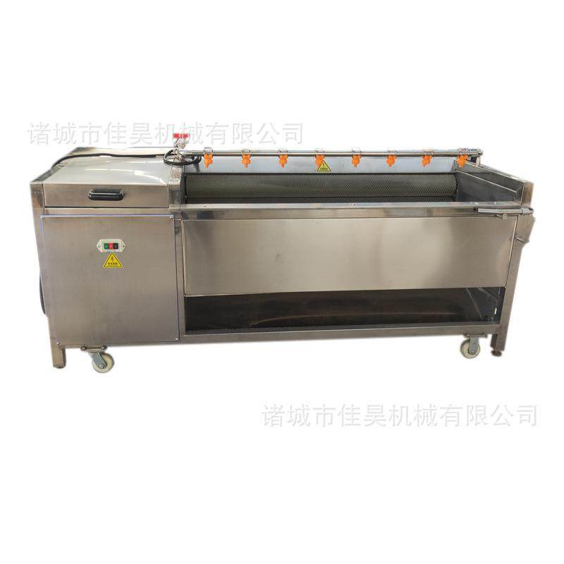 毛辊大姜红薯土豆去皮清洗机净菜毛刷清洗机毛滚全自动脱皮机小型,淘宝优惠券,粉丝福利购,淘宝优惠卷