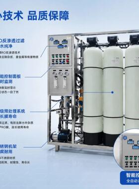RO反渗透设备工业水处理全自动过滤直饮水净水机软水器纯净水设备
