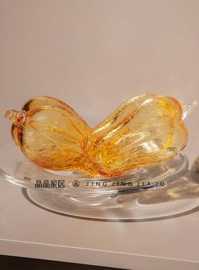 厚重款小黄椒辣椒桌面摆件 个性创意家居软装饰品现代风艺术造型