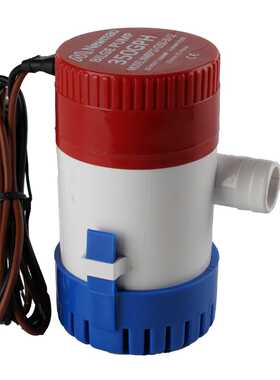 厦门船用游艇直流小型潜水泵12V350GPH舱底泵抽水排水泵电动水泵