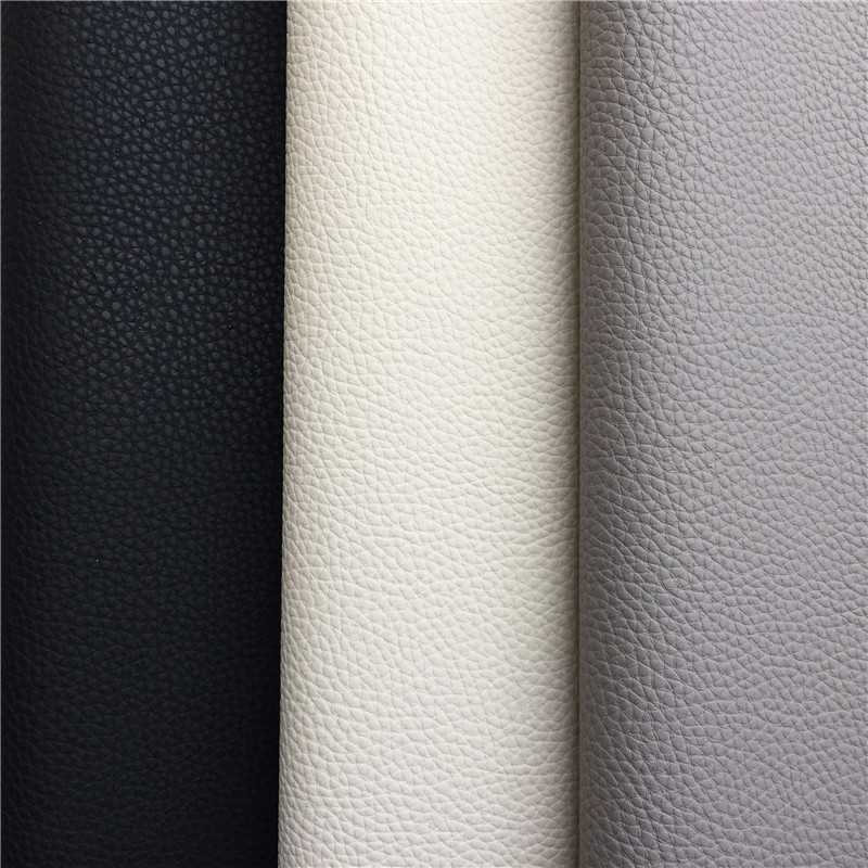 PU皮革面料人造皮料沙发装饰软包硬包箱包门工程装修用料大荔枝纹 - 图1