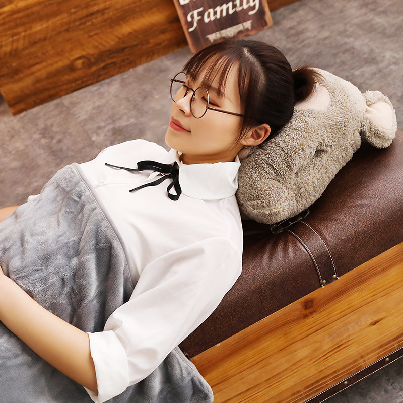 车折叠毯子d抱枕被子两用靠枕靠垫多功能三合一办公室午睡暖手抱,淘宝优惠券,粉丝福利购,淘宝优惠卷