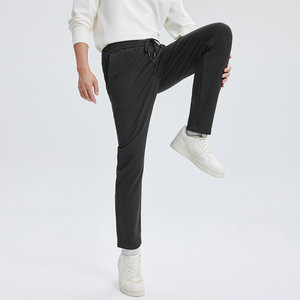 【小西裤】七匹狼松紧腰休闲裤男2025秋冬新款通勤针织直筒长裤子