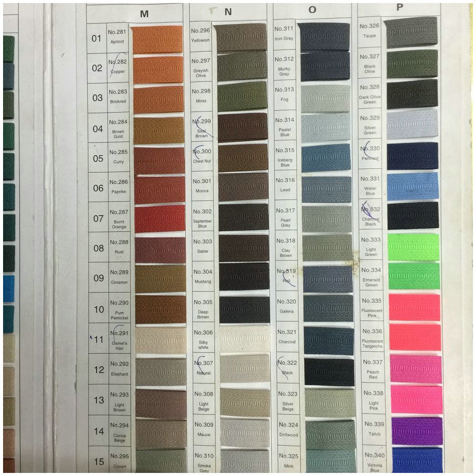 大量供应 拉链色卡 国卡 GCC色卡 国际标准 拉链色卡 潘通色卡 - 图3