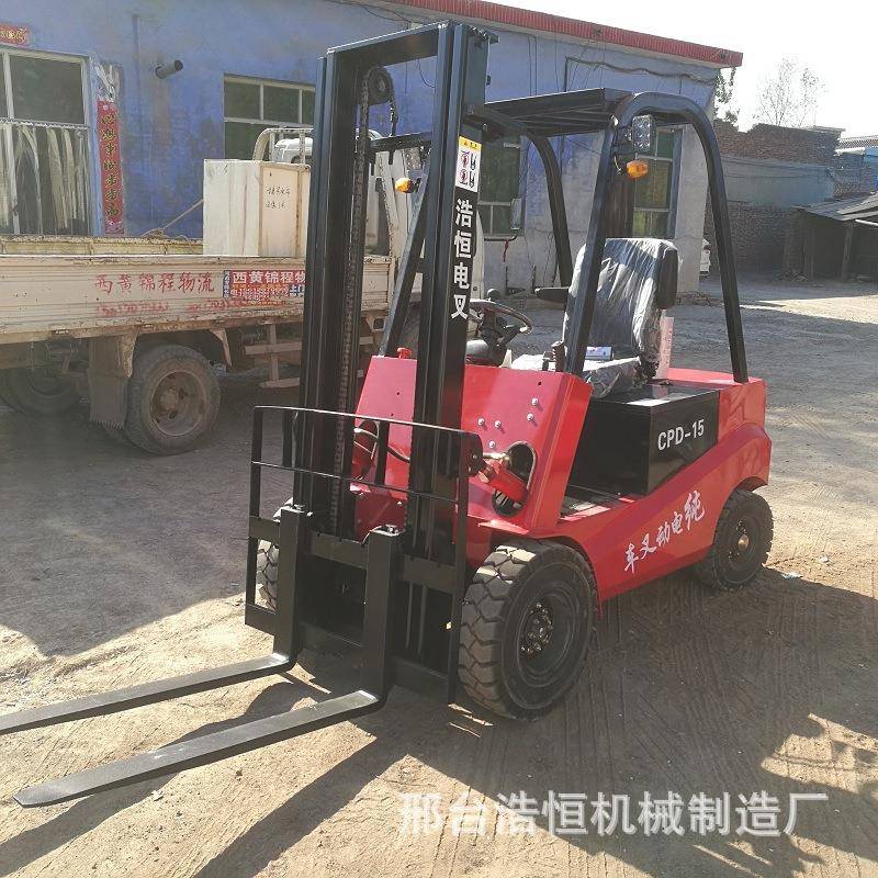 座驾式液压叉车电动四轮搬运车一吨2吨重型 - 图1