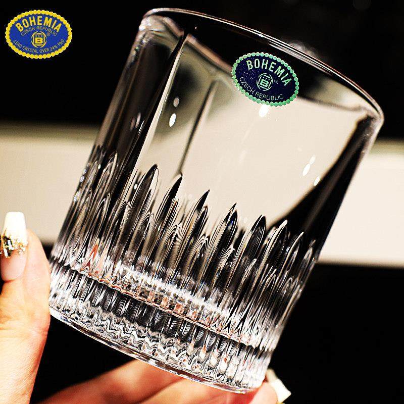 捷克进口水晶玻璃威士忌洋酒杯调鸡尾酒杯花茶杯高果汁饮料水杯子,淘宝优惠券,粉丝福利购,淘宝优惠卷