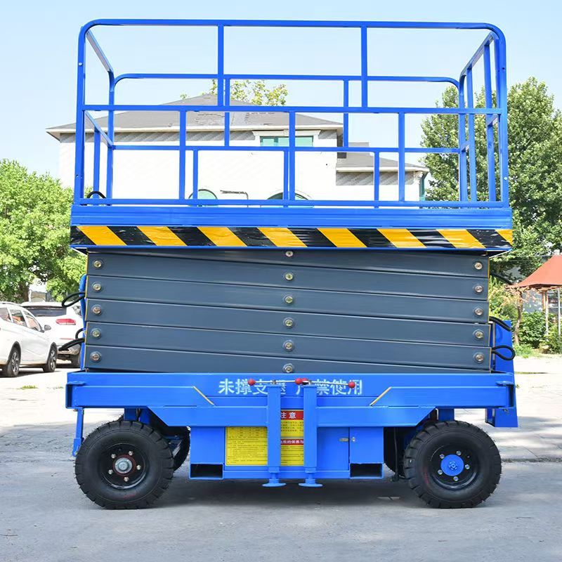 电动升降平台车移动式升降机液压升降平台全自动行走式高空作业车 - 图2