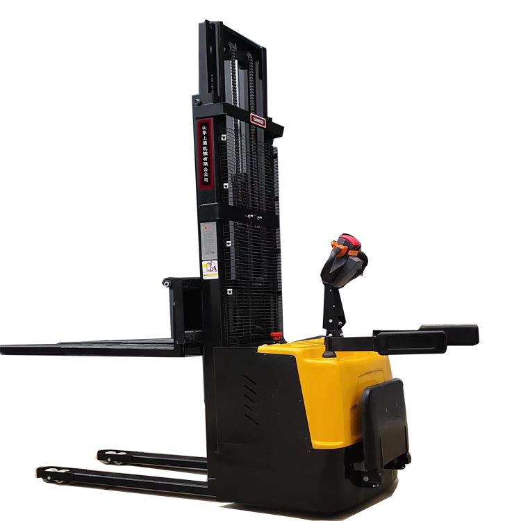 电动堆高机全电动堆跺机叉车电动叉车1.5吨的堆高叉车简易堆高车 - 图0