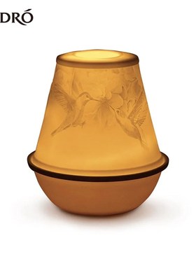 LLADRO雅致玲珑流光灯祈愿灯卧室书房床头灯家居摆件小夜灯