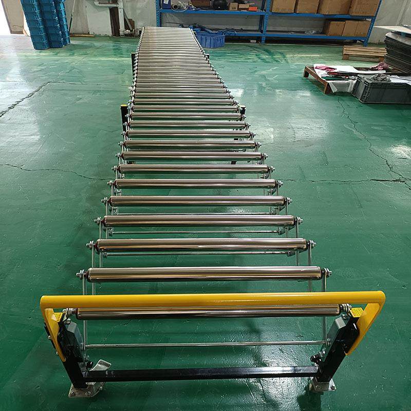 仓库卸货传送带伸缩滚筒输送机滚筒伸缩输送线,淘宝优惠券,粉丝福利购,淘宝优惠卷