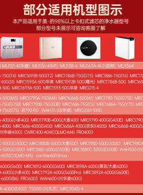 滤泊仕通用美的净水器滤芯华凌