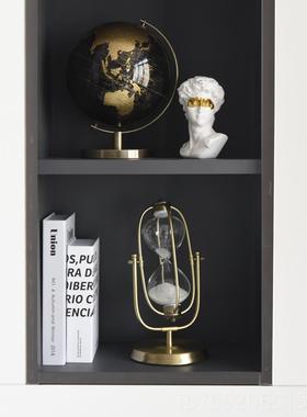 正品北柜欧沙漏时器创意办公室酒件书桌面摆个性轻计奢家居客厅装