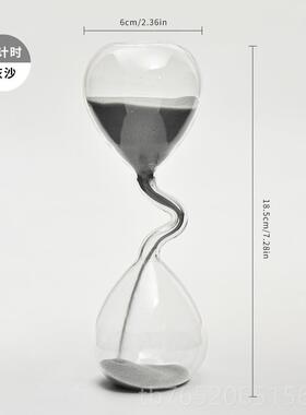 正品创意细礼家颈艺术沙漏计时个性居摆件现代风器装饰毕业季情人