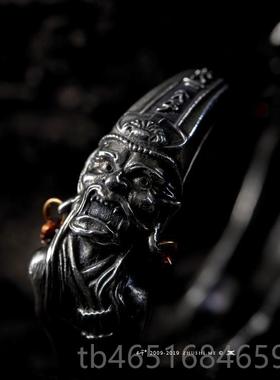 高档主师原创023力作黑纯银新版2轻版白无掘常手镯挖民族之魂