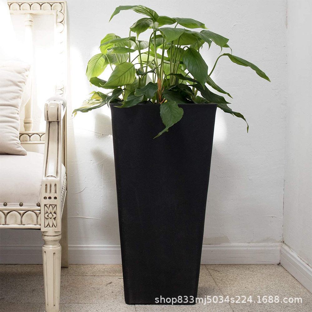 花园配件金属方花瓶高花盆花园装饰铁艺花,淘宝优惠券,粉丝福利购,淘宝优惠卷