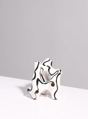 依依现代简约新中国风陶瓷家居模型房酒店民宿创意桌面花卉配件