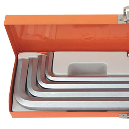 SHEFFIELD/钢盾 S050024 12件套公制加长球头内六角扳手（铁盒） - 图2