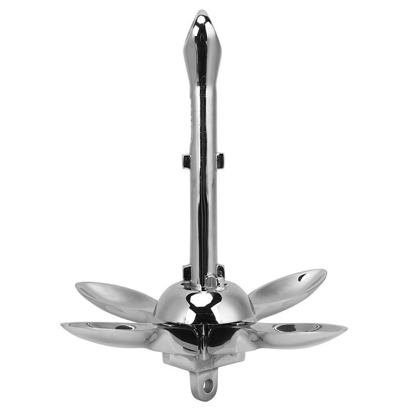 厂家批发316不锈钢船用折叠船锚 充气橡皮船钓鱼皮划艇配件伞形锚,淘宝优惠券,粉丝福利购,淘宝优惠卷