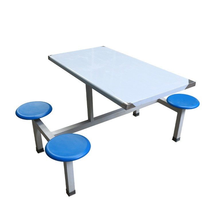 长期生产连体式快餐桌椅中式快餐桌椅食堂四人位连体快餐桌椅钢制,淘宝优惠券,粉丝福利购,淘宝优惠卷
