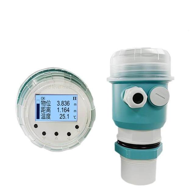 Directly operated intelligent energy integrated WXY-007 ultrasonic level meter 4-2ma anti-corrosion 0 water level transmission