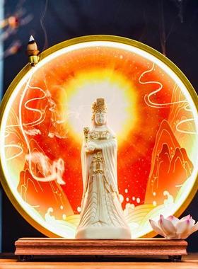 妈祖娘娘神像家用供奉天上圣母海神林默湄洲岛妈祖保平安装饰摆件