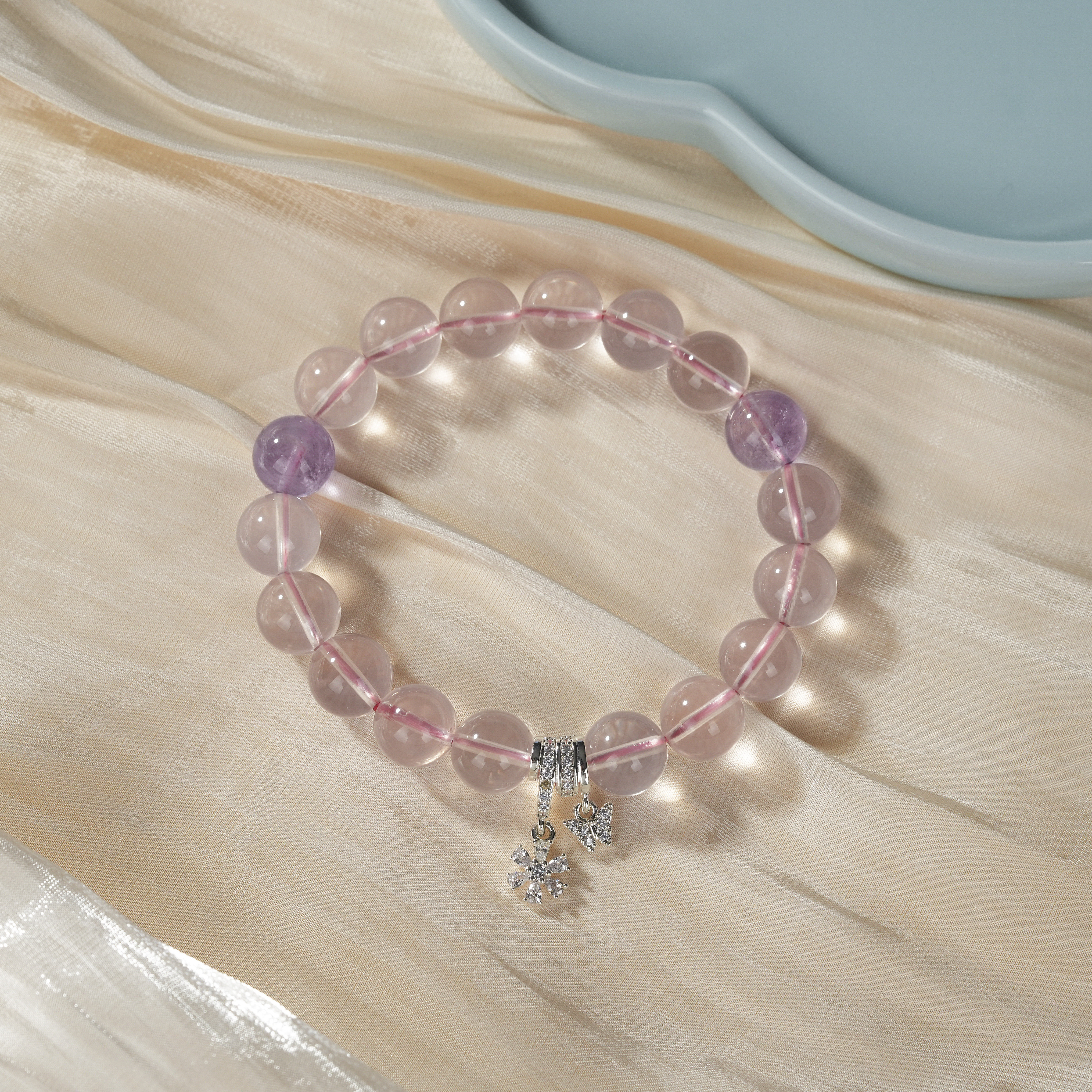 云上叙24 DS95666 水晶DIY单圈手串-多样性发其一-10mm（甄选）,淘宝优惠券,粉丝福利购,淘宝优惠卷