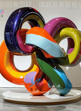 玻璃钢广字母雕塑户08702外业街美陈摆件公园场创意摆景观装商饰