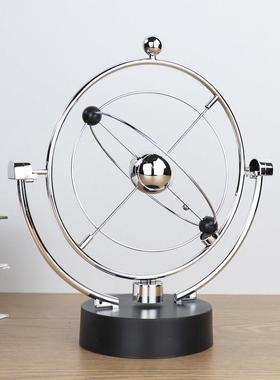 混沌摆件永动机仪牛顿摆球撞球摇摆器小工艺品办公桌面家居装饰品