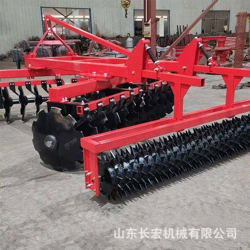 液压整地机碎土耙地机农业宽幅加固型液压双翼折叠式联合整地机 - 图0