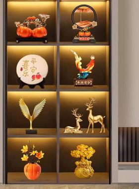 现代酒柜装饰品摆件轻奢高档客厅家居电视柜展示柜工艺礼品摆饰乔