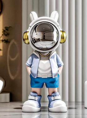 太空人宇航员桌面摆件家居客厅办公室酒柜软装饰品开业礼物航天员