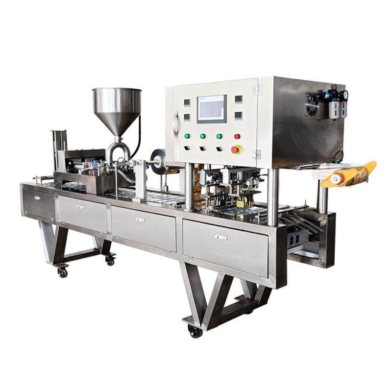 自动橘子汁杯装灌装封口机 果汁饮料灌装封杯机 卷膜塑杯封口机,淘宝优惠券,粉丝福利购,淘宝优惠卷