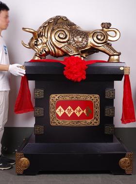 华尔街牛摆件大号落地牛摆设客厅办公室高档工艺装饰公司开业礼品