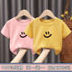 100% pure cotton boy short-sleeved T-shirt summer new short T-shirt