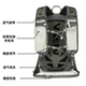 Backpack ຂ້າມປະເທດກາງແຈ້ງ backpack ຍ່າງປ່າ multifunctional