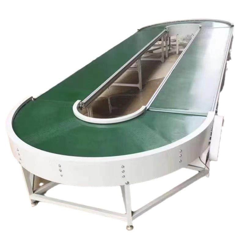 旋转弯机弧形90度半圆180度60度环形接驳传送带快递物流运输机,淘宝优惠券,粉丝福利购,淘宝优惠卷