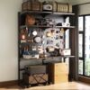 Chengsheng vertical hole board storage rack Jiao Lao tool organizer without L hole reinforced metal storage rack display