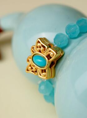 无落 葫芦茶宠茶杯挂件家居创意diy电视柜客厅家用装饰摆件装饰品