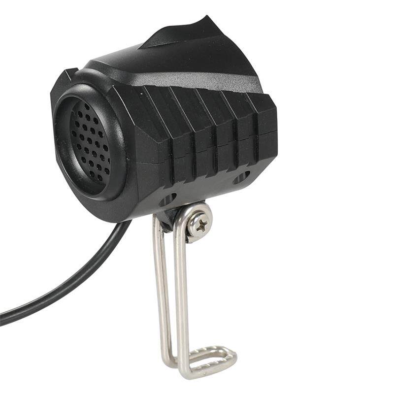 电动车自行车前大灯超亮折叠车灯锂电车LED射灯喇叭车头灯48v防水 - 图3