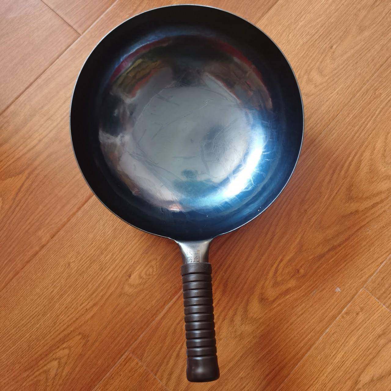 零售炒锅厨师用鱼鳞铁锅镜面铁锅锻打铁锅,淘宝优惠券,粉丝福利购,淘宝优惠卷