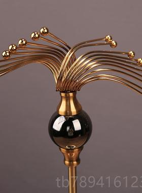 高档欧艺轻奢式金属摆件样板房书房公室客厅电视办柜酒柜家居工装