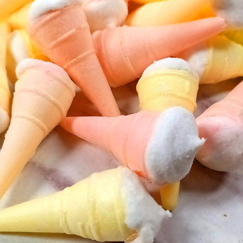 甜筒冰淇淋棉花糖夹心脆皮雪糕杯蛋糕烘焙装饰串串糖果摆地摊,淘宝优惠券,粉丝福利购,淘宝优惠卷